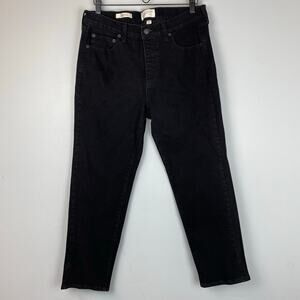 Universal Thread Black Mid Rise 80s Slim Jeans Size 12